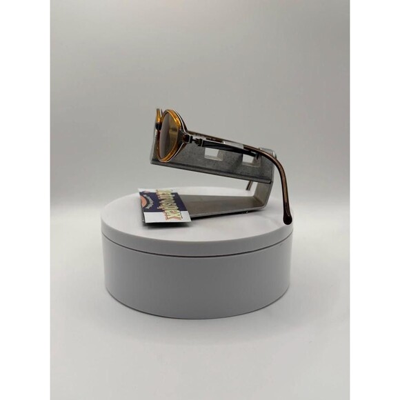 Vintage Y2K Sunglasses | NOS | Non Prescription | Brown Monochrome | 2000s - Picture 5 of 10